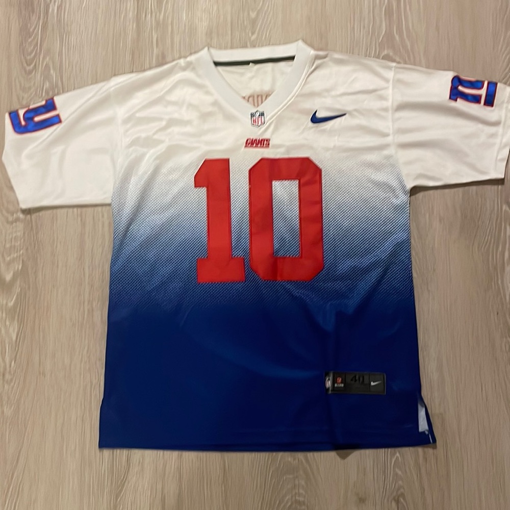 NFL Eli Manning New York Giants Football Jersey Fits Medium Nike